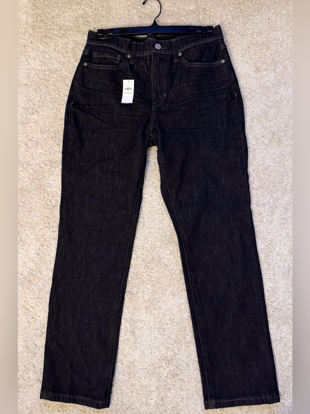 Banana Republic Black Straight-Leg Women's Jeans